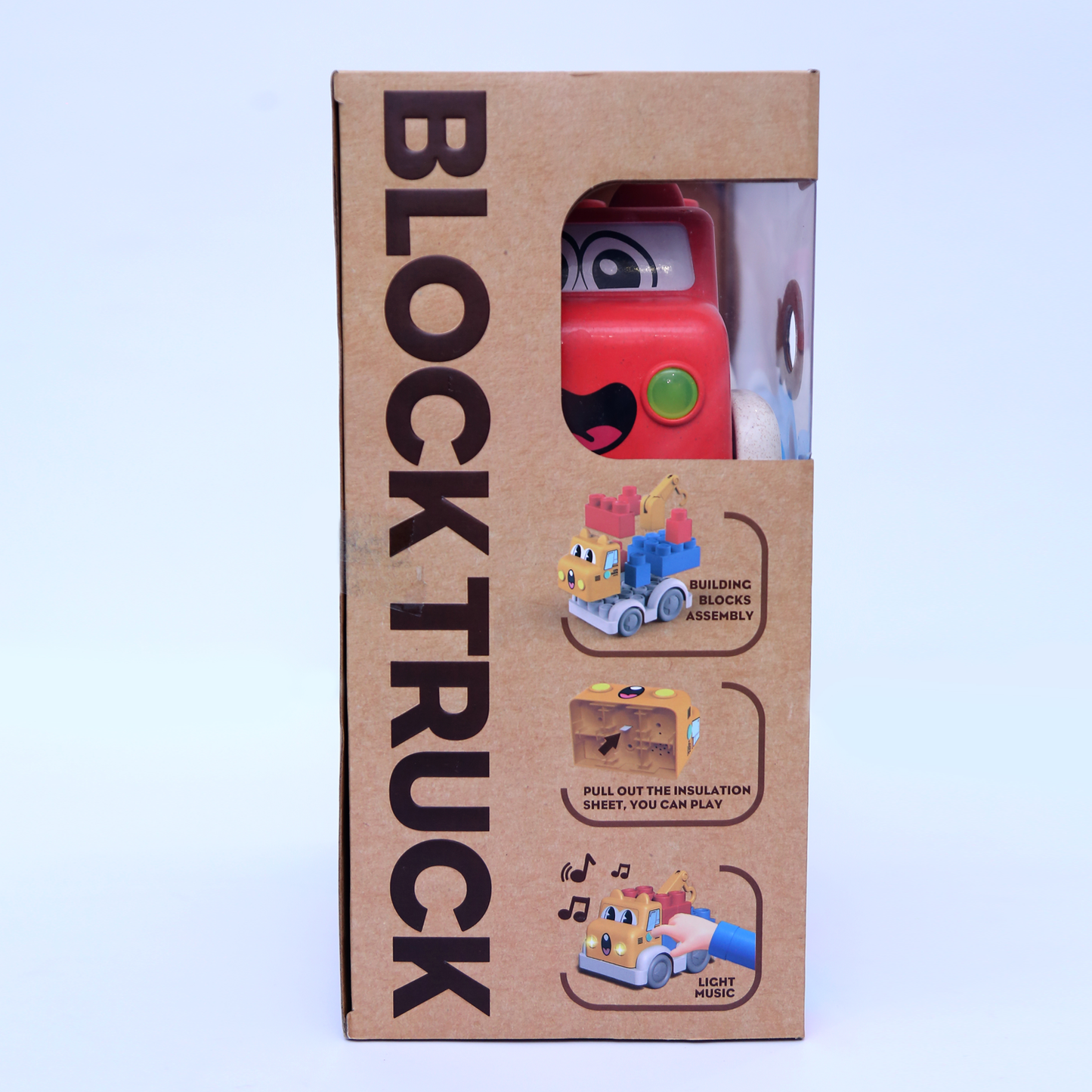Bioplastic Block Truck 23 Pcs