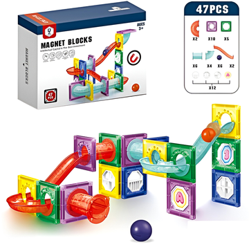 Magnetic Tile Block 47 pcs