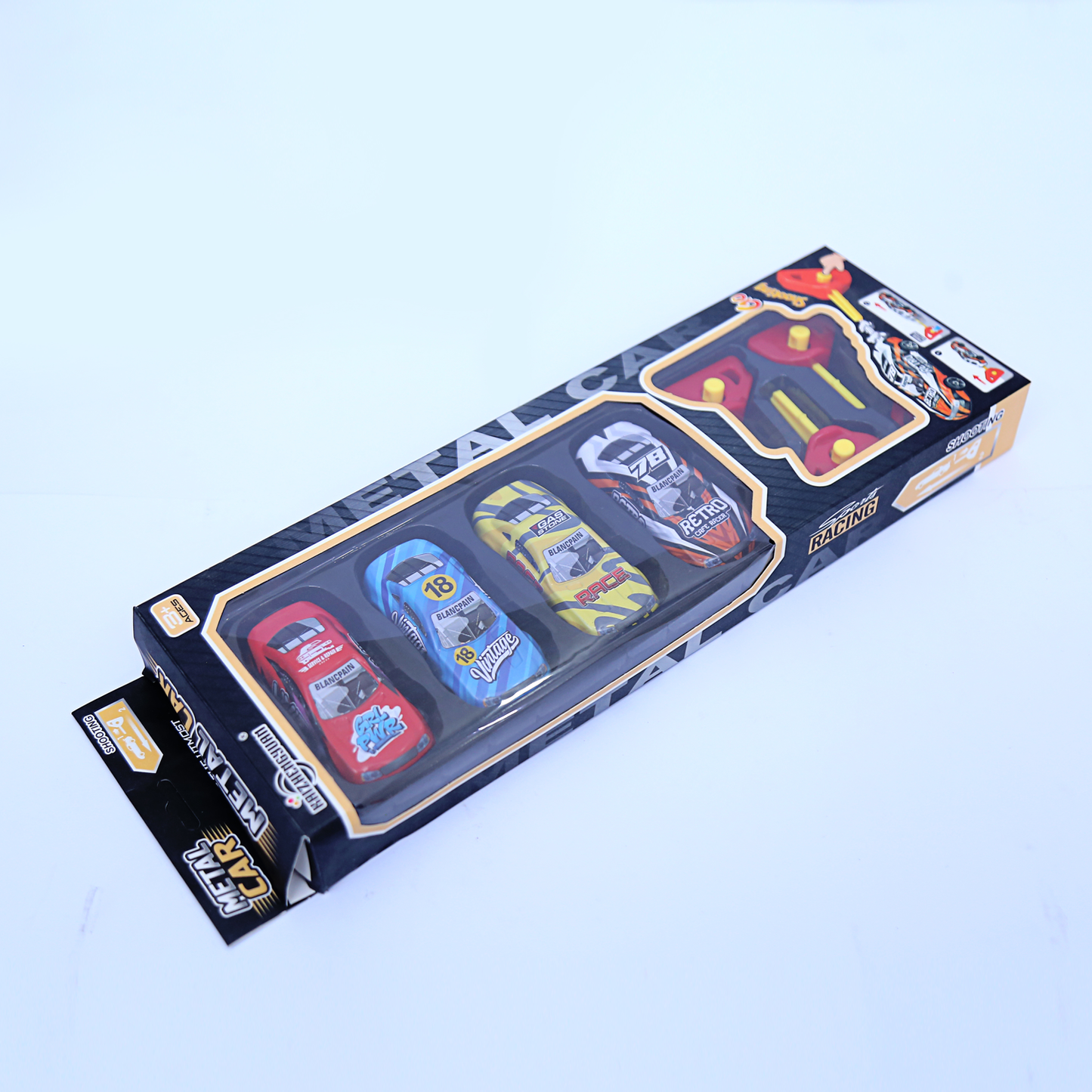 Shooting Car Racing Pack of 4