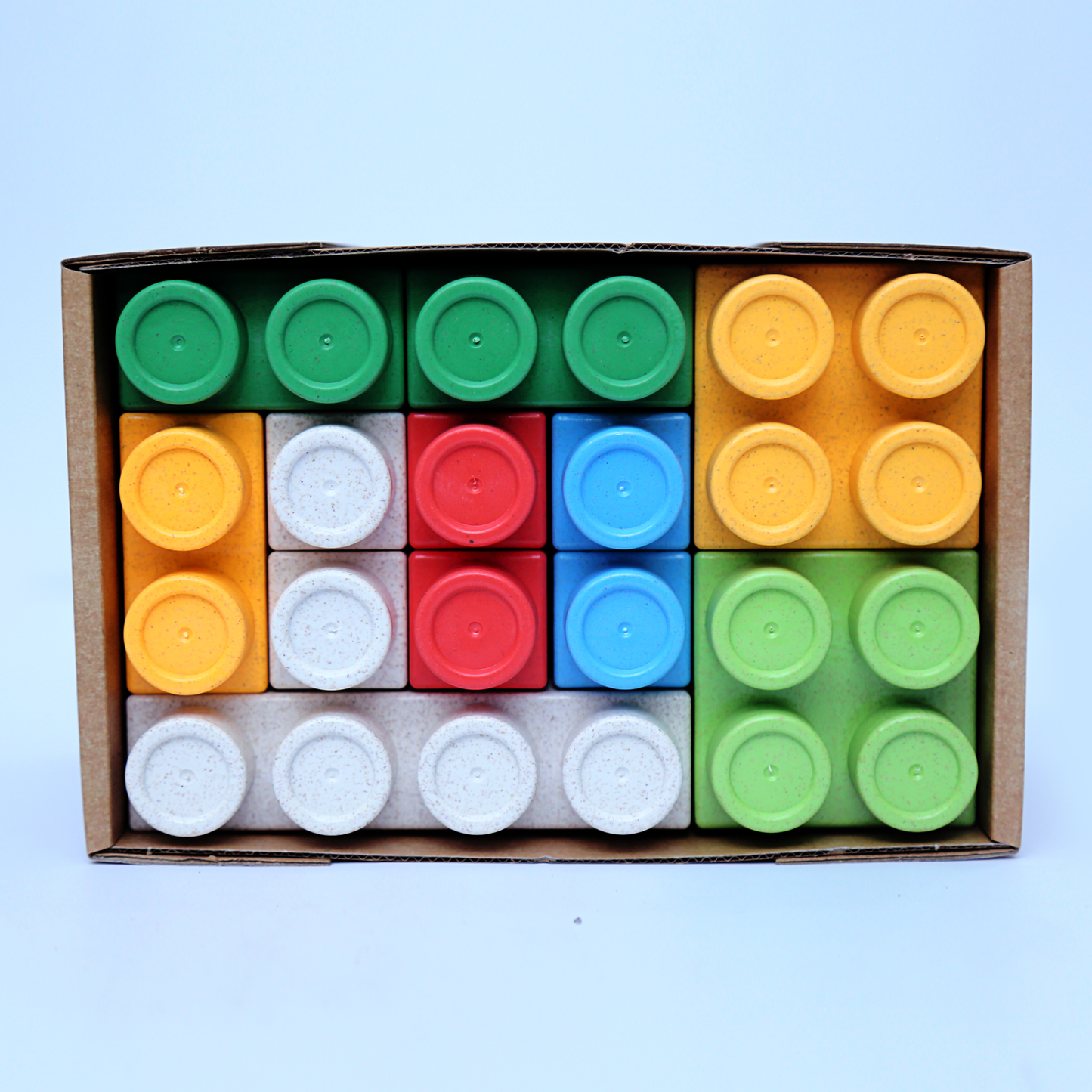 Bioplastic Block  Truck 23 Pcs