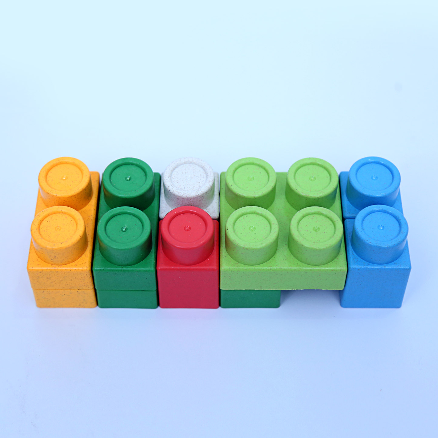 Bioplastic Block  Truck 50 Pcs