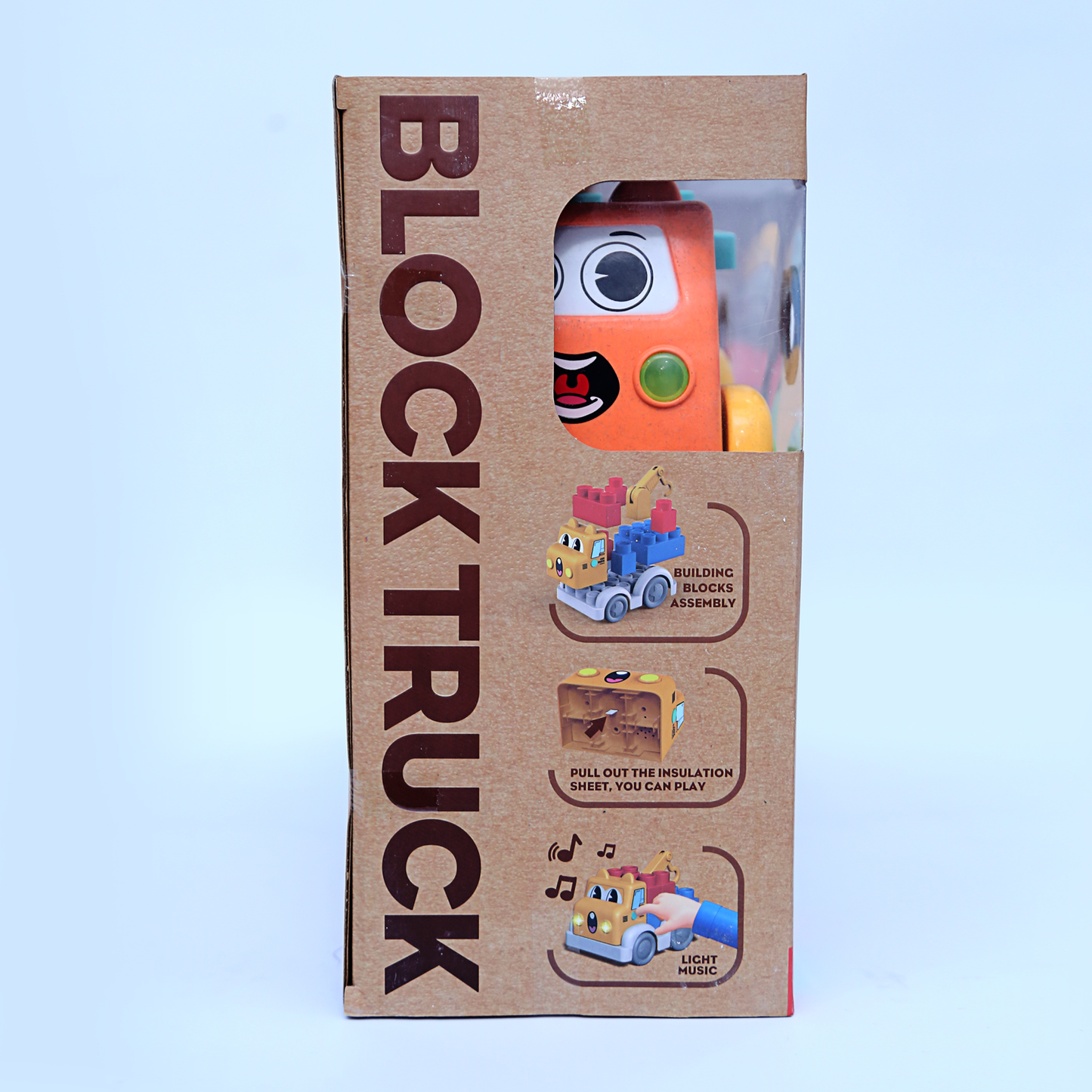 Bioplastic Block  Truck 50 Pcs