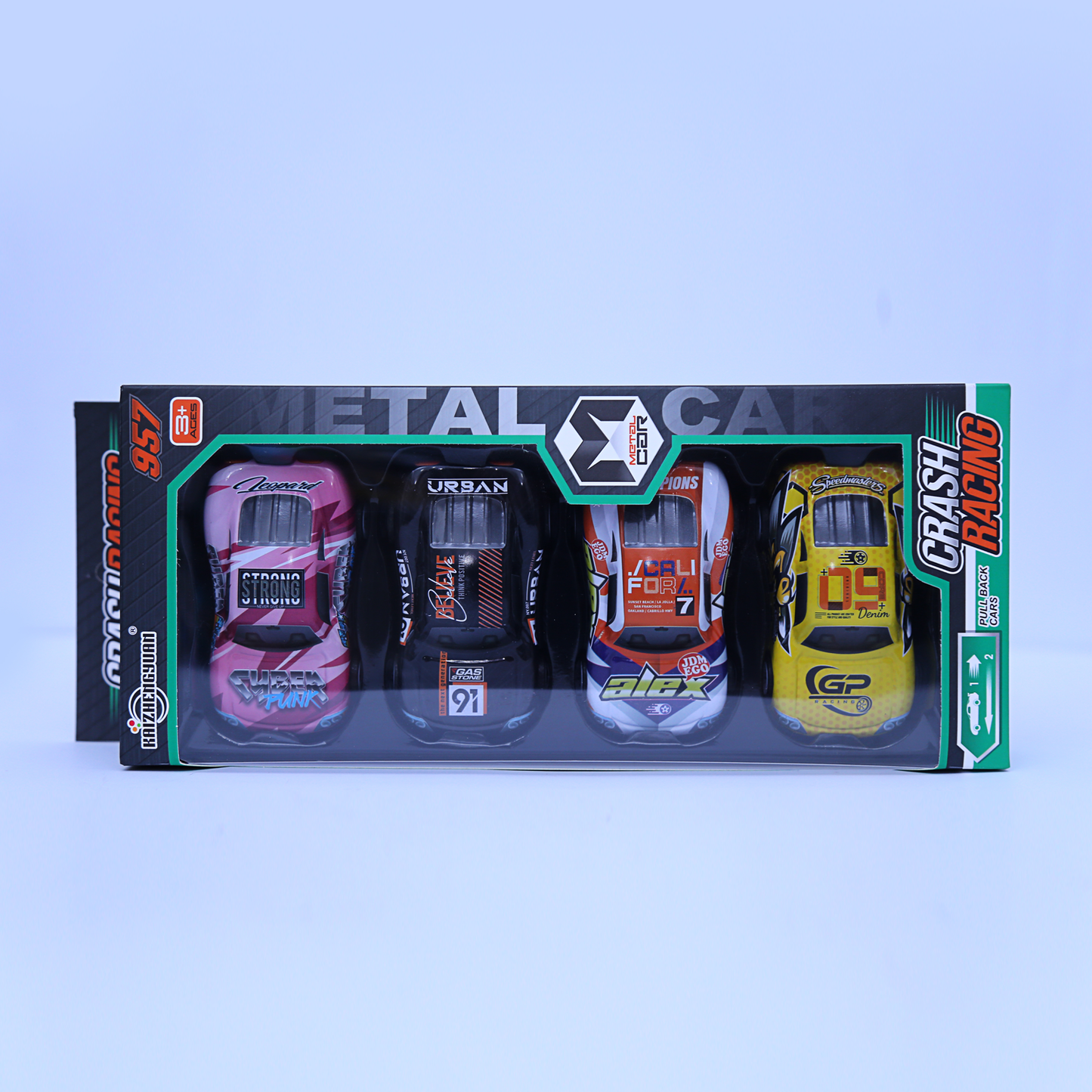 Dinkis Car Pack of 4
