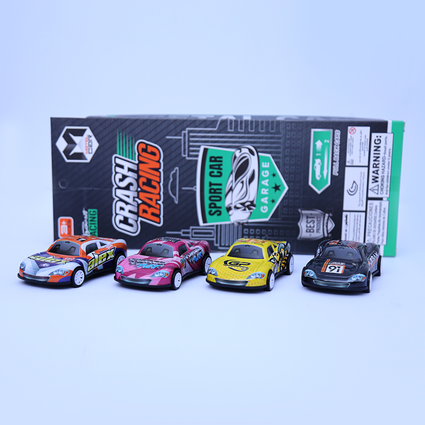 Dinkis Car Pack of 4