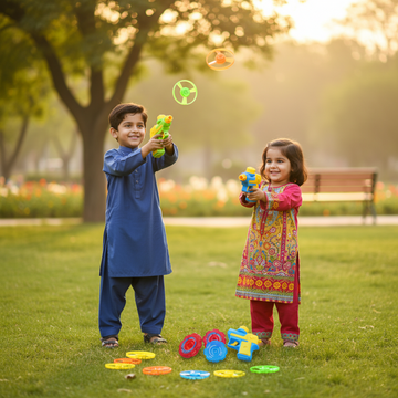 Flying Saucer Gyro Gun