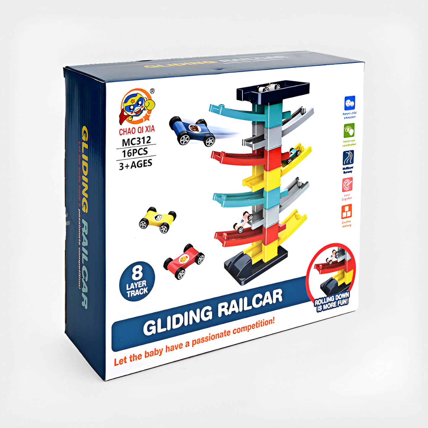 Gliding Rail Car Rail Car