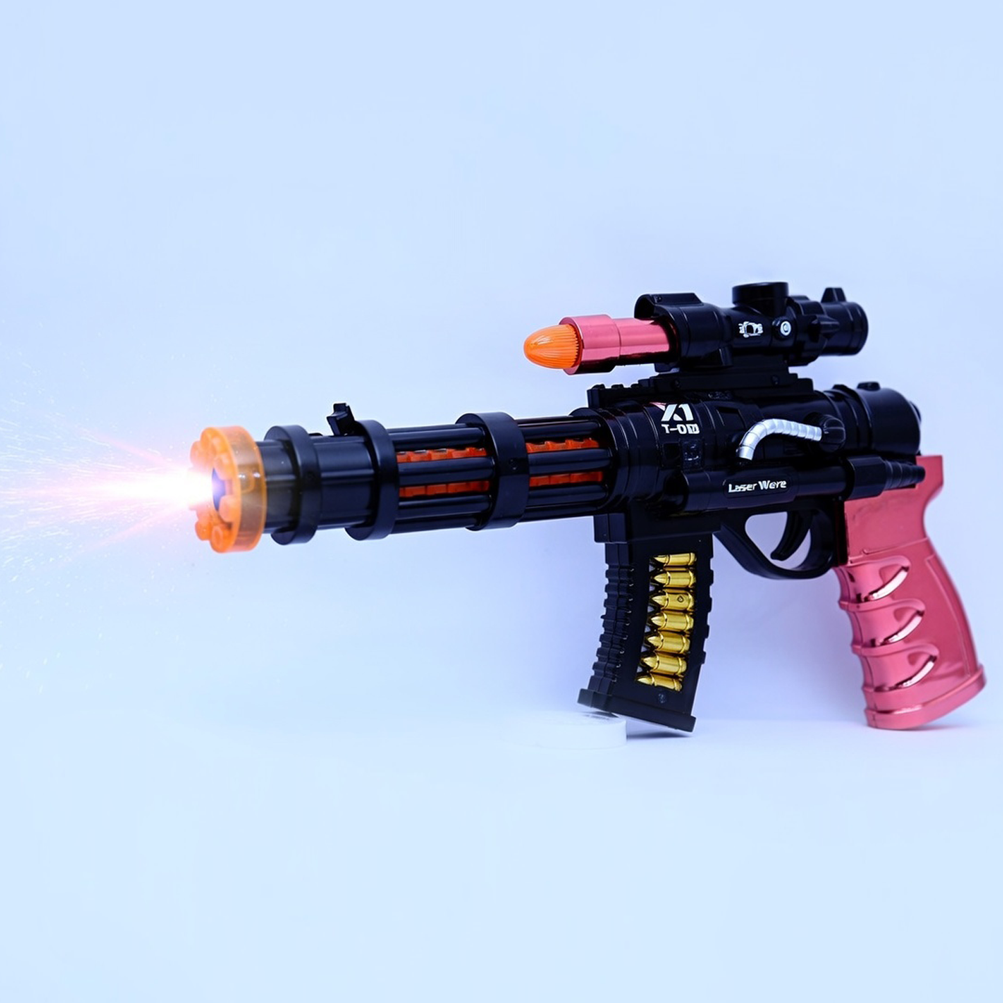 Laser Wave Gun With Sound And Spray