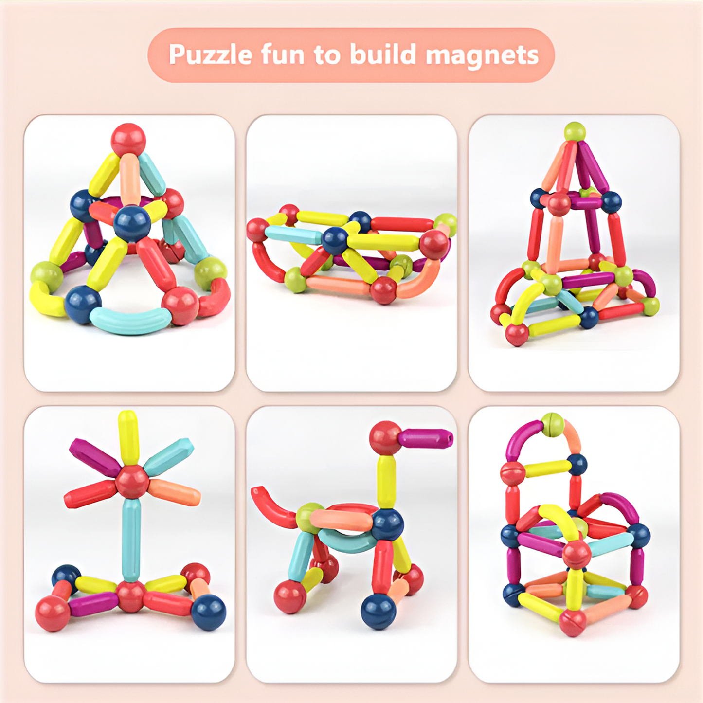 Magnetic stick 36 pcs