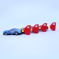 Shooting Car Racing Pack of 4
